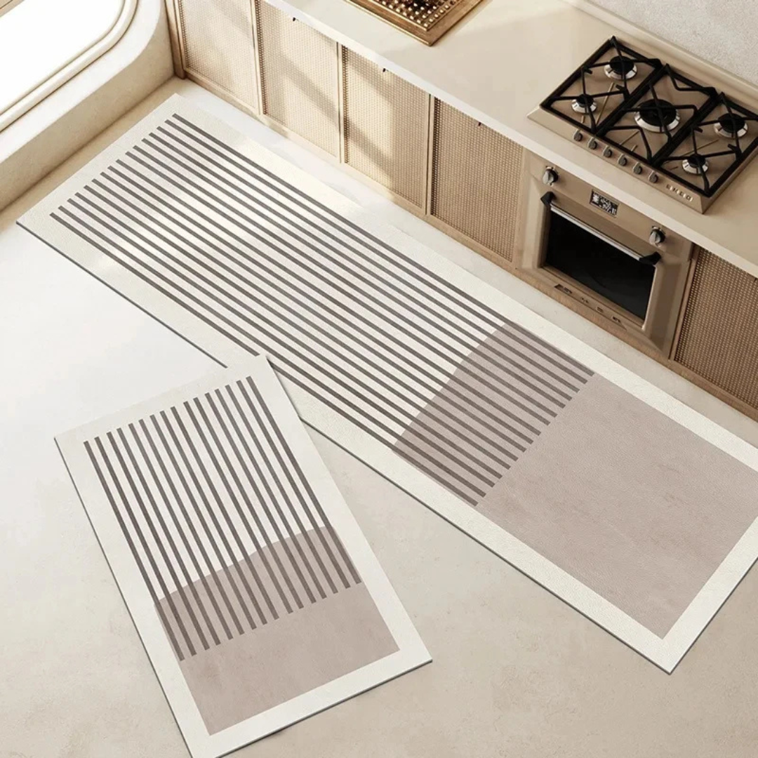 Non-Slip Absorbent Kitchen Mat | Quick-Dry Floor Mat for Cooking and Dining