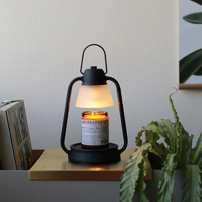 Retro Candle Warmer Table Lamp