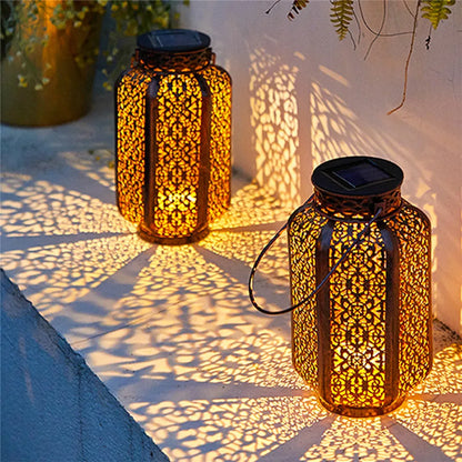 Solar Art Deco Lantern