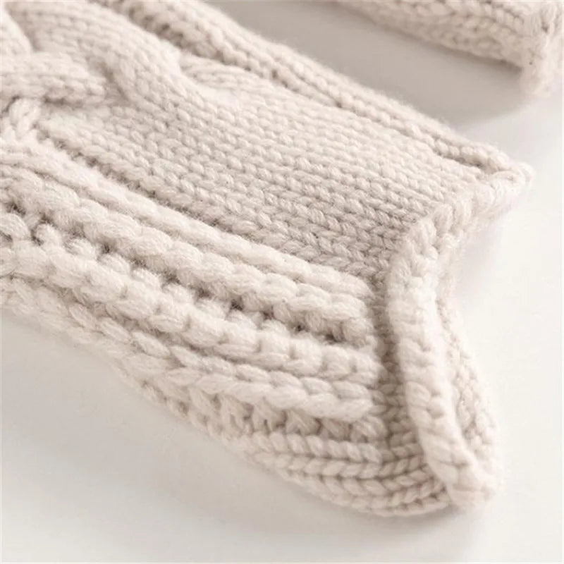 Women’s High Neck Knit Sweater | Elegant Casual Style