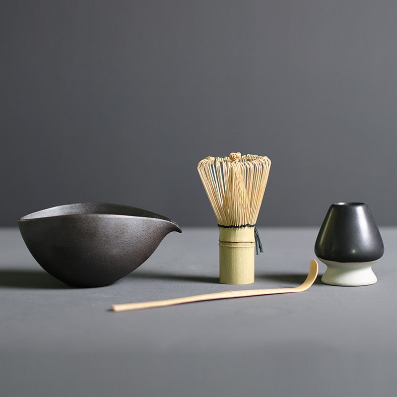 Traditional Japanese Tea Macha Set | Ceramic