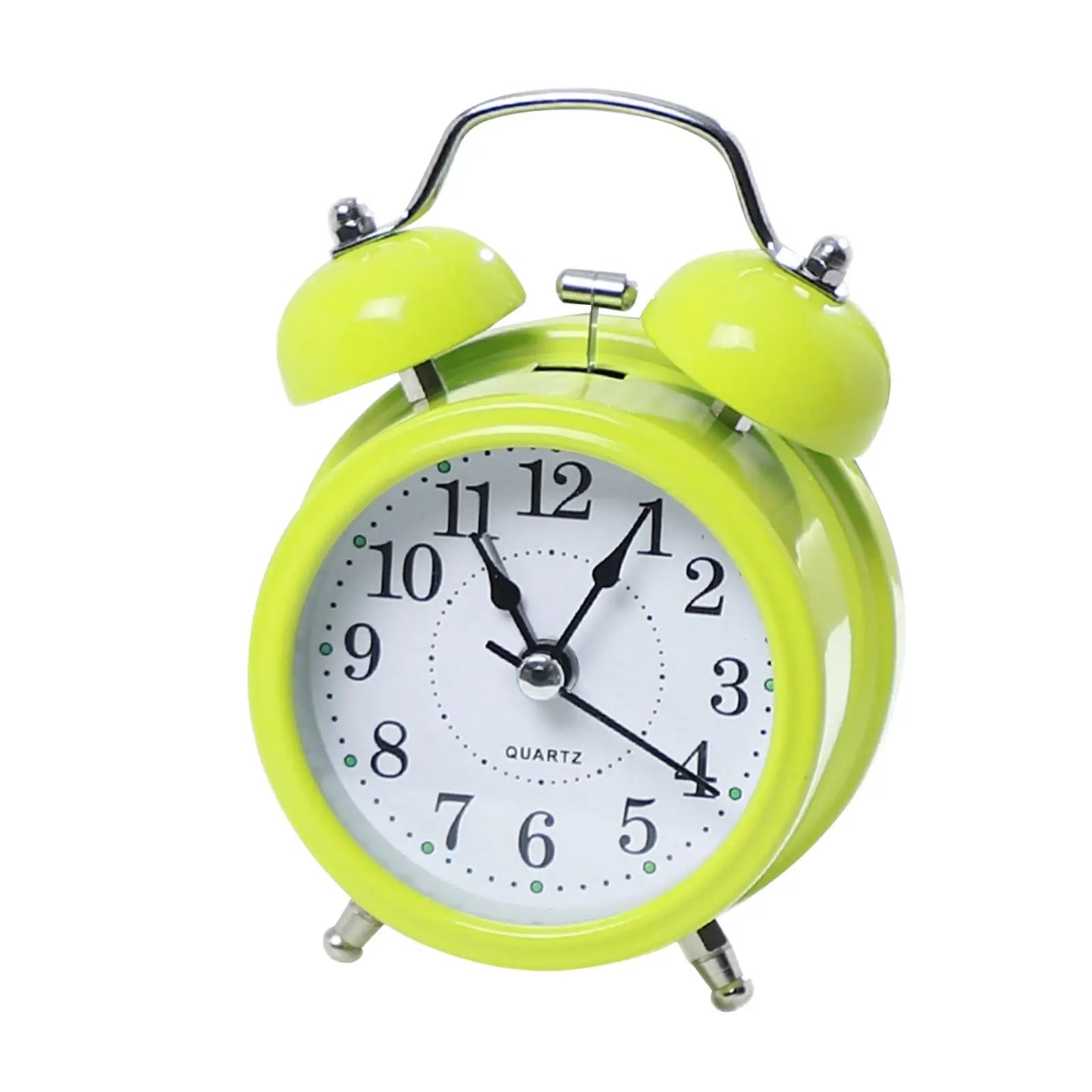 Classic Twin Bell Alarm Clock | Retro Desk Design