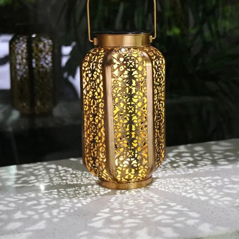 Solar Art Deco Lantern