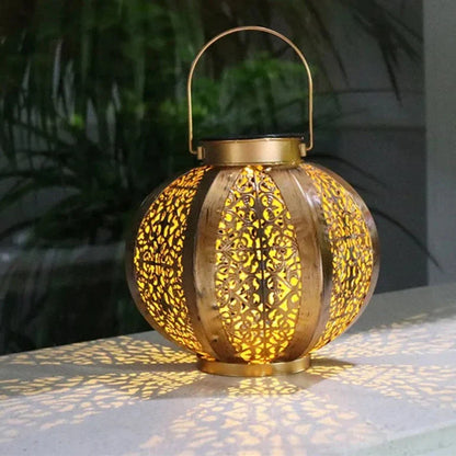 Solar Art Deco Lantern