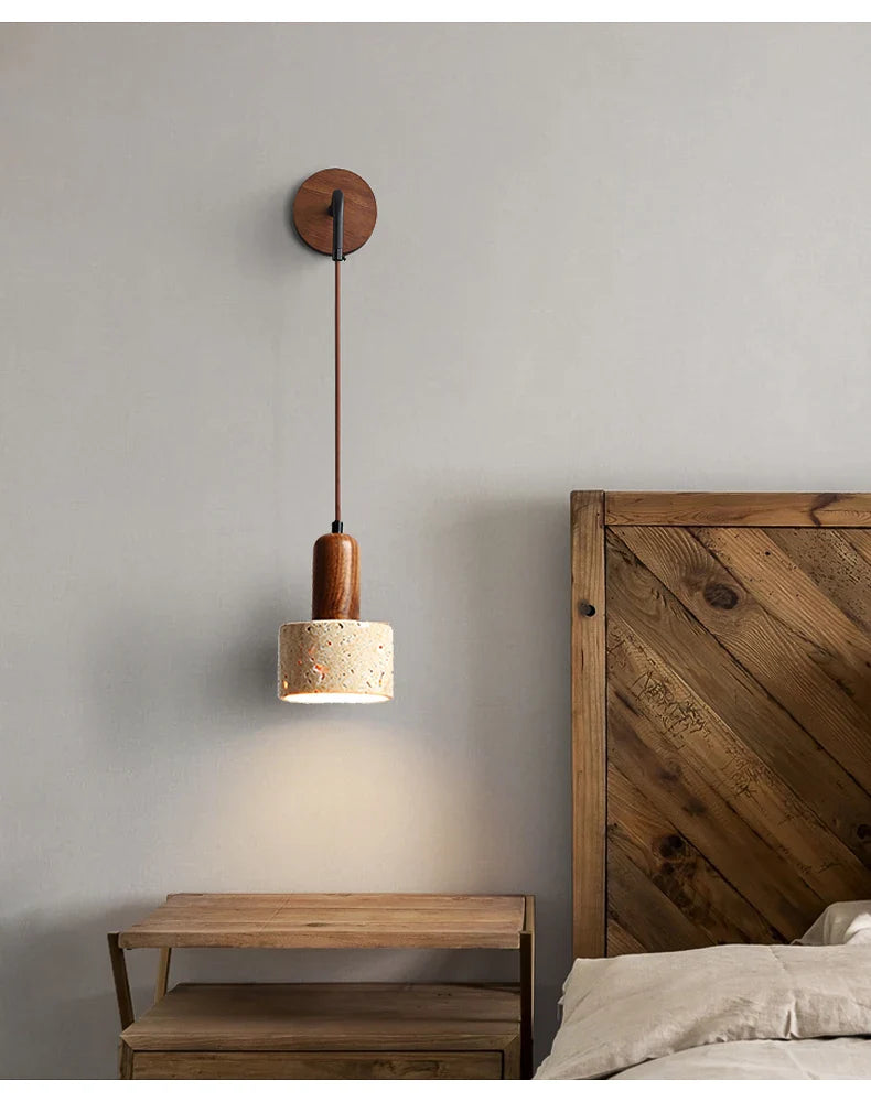 Zen Minimalist Wall-Mounted Bedside Lamp