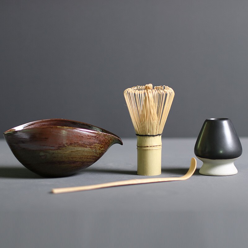 Traditional Japanese Tea Macha Set | Ceramic