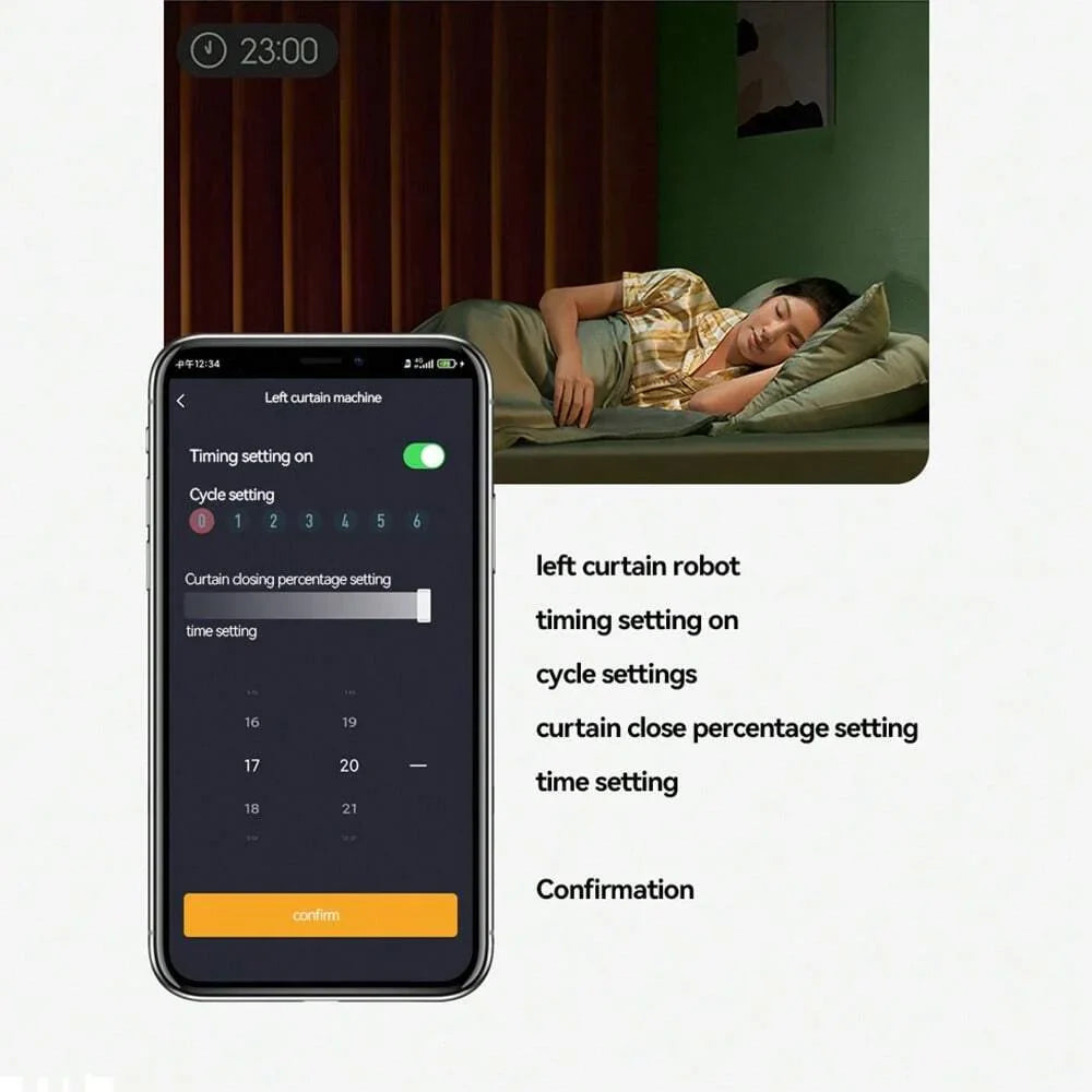 Automatic Curtain System | Wireless Smart Home Curtain Controller