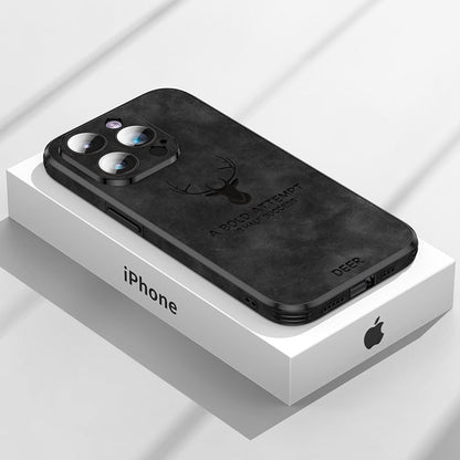 Real Leather iPhone Case | Shockproof, Stylish & Slim Design