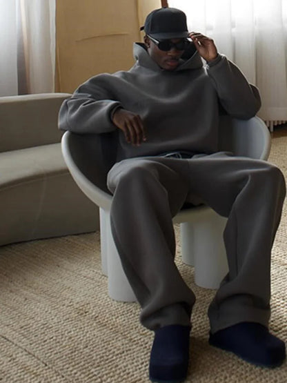 Men’s Oversized Hoodie Tracksuit | Urban Comfort Outfit