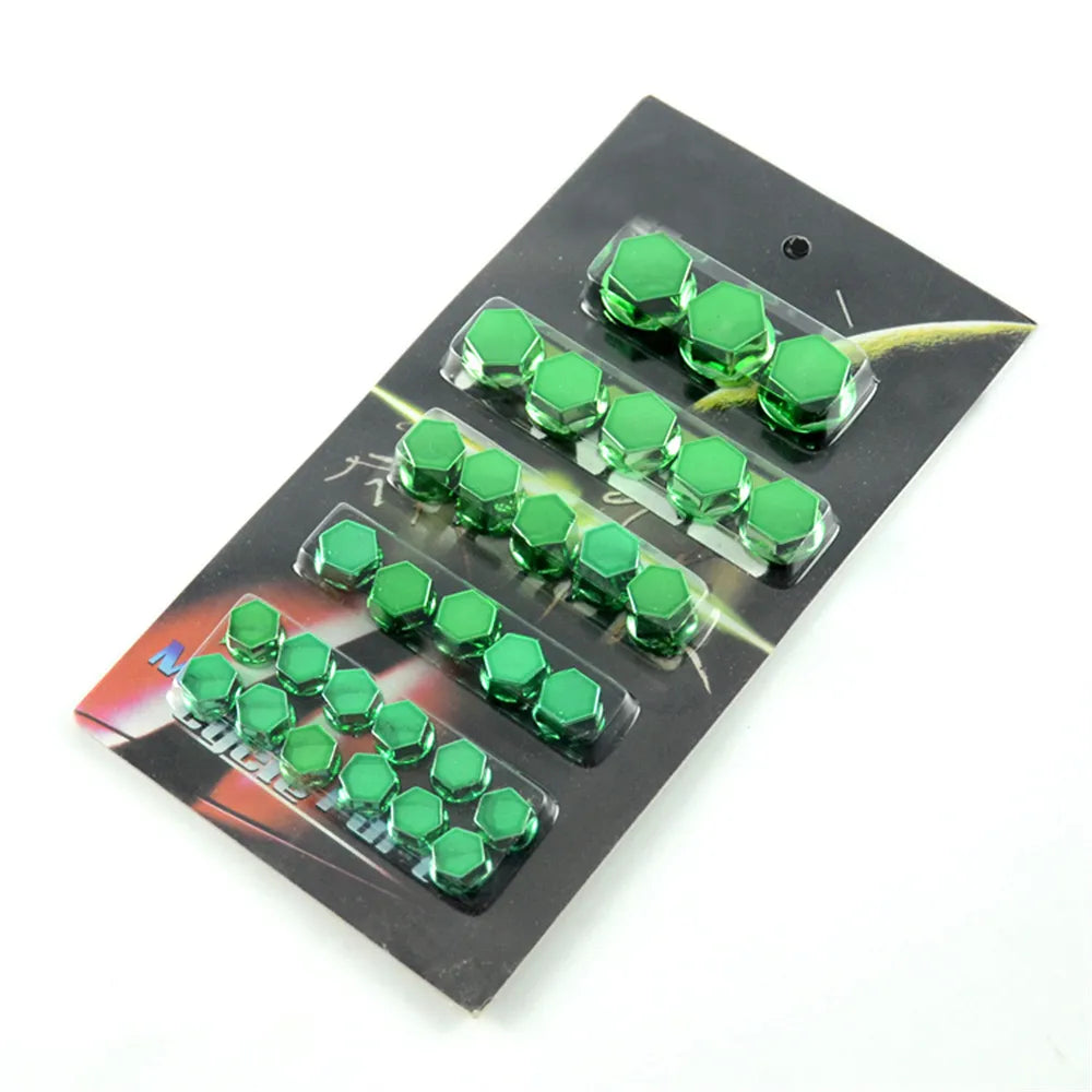Motorcycle Bolt Covers | Protective Wheel Cap Set