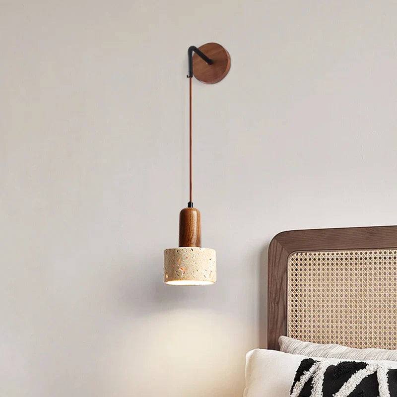 Zen Minimalist Wall-Mounted Bedside Lamp