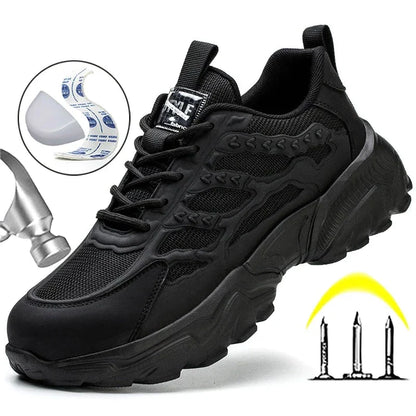 Steel Toe Safety Shoes | Durable Men’s Protective Work Footwear