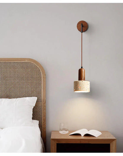 Zen Minimalist Wall-Mounted Bedside Lamp