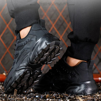Steel Toe Safety Shoes | Durable Men’s Protective Work Footwear