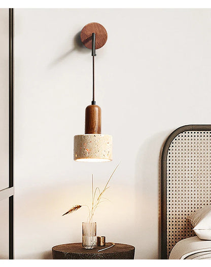 Zen Minimalist Wall-Mounted Bedside Lamp