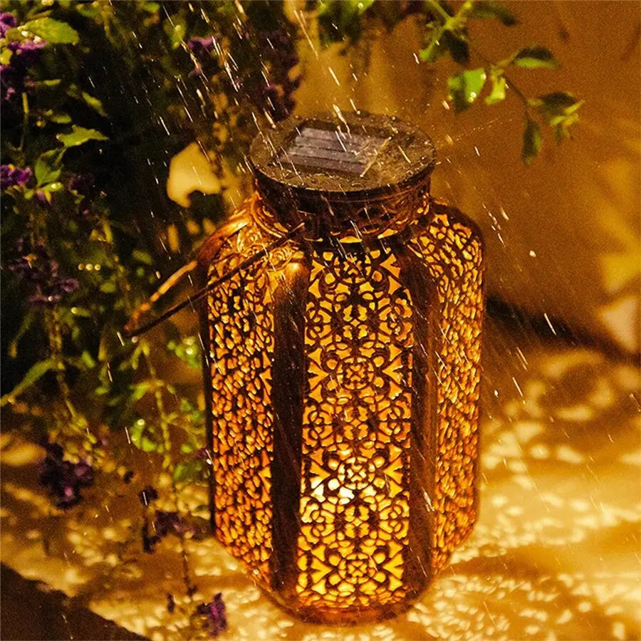 Solar Art Deco Lantern