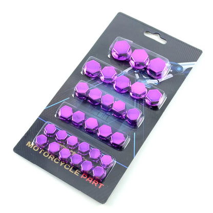 Motorcycle Bolt Covers | Protective Wheel Cap Set