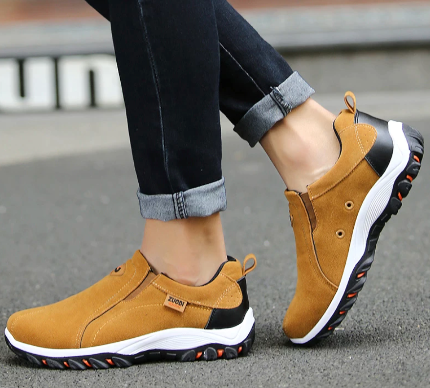 Slip-On Sport Orthopedic Shoes for Men | Lightweight Walking Sneakers