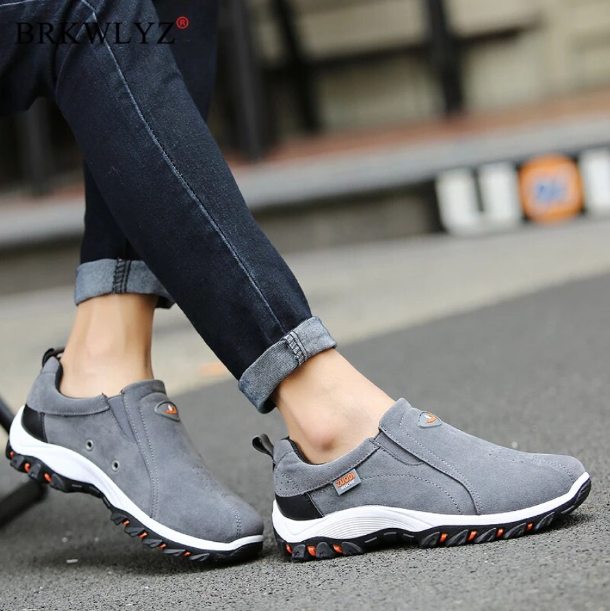 Slip-On Sport Orthopedic Shoes for Men | Lightweight Walking Sneakers