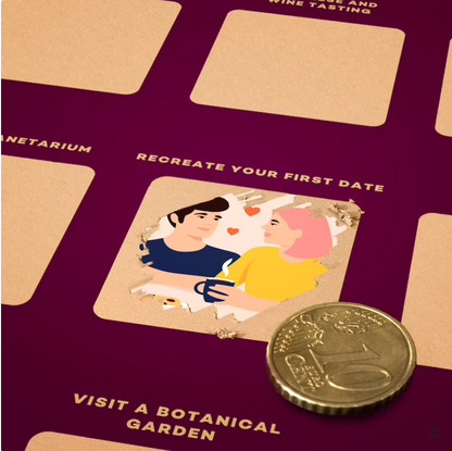 100 Date Ideas Poster – Fun and Creative Date Ideas to Try