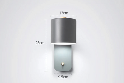 Modern LED Wall Lamp | Indoor Home Decor Light with Switch