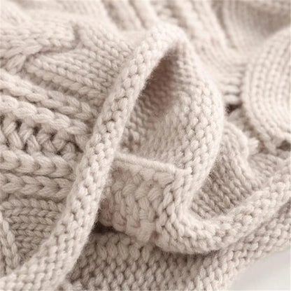 Women’s High Neck Knit Sweater | Elegant Casual Style