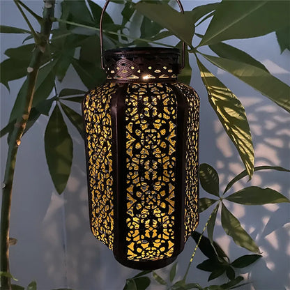 Solar Art Deco Lantern