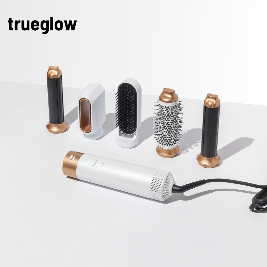 Trueglow 5-in-1 Luxe Hair Styler | Multi-Function Styling Tool for Gorgeous Hair