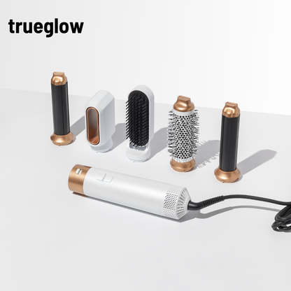 Trueglow 5-in-1 Luxe Hair Styler | Multi-Function Styling Tool for Gorgeous Hair