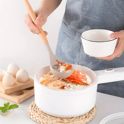 Non-Stick Silicone Utensil Set | Bamboo Handle Eco Cooking Tools