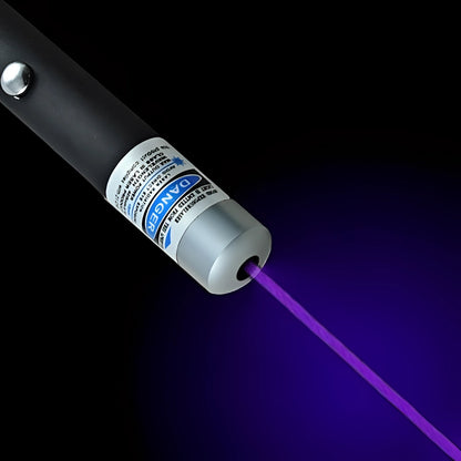 High Power Laser Pointer | Adjustable Focus Multi-Color Handheld Light