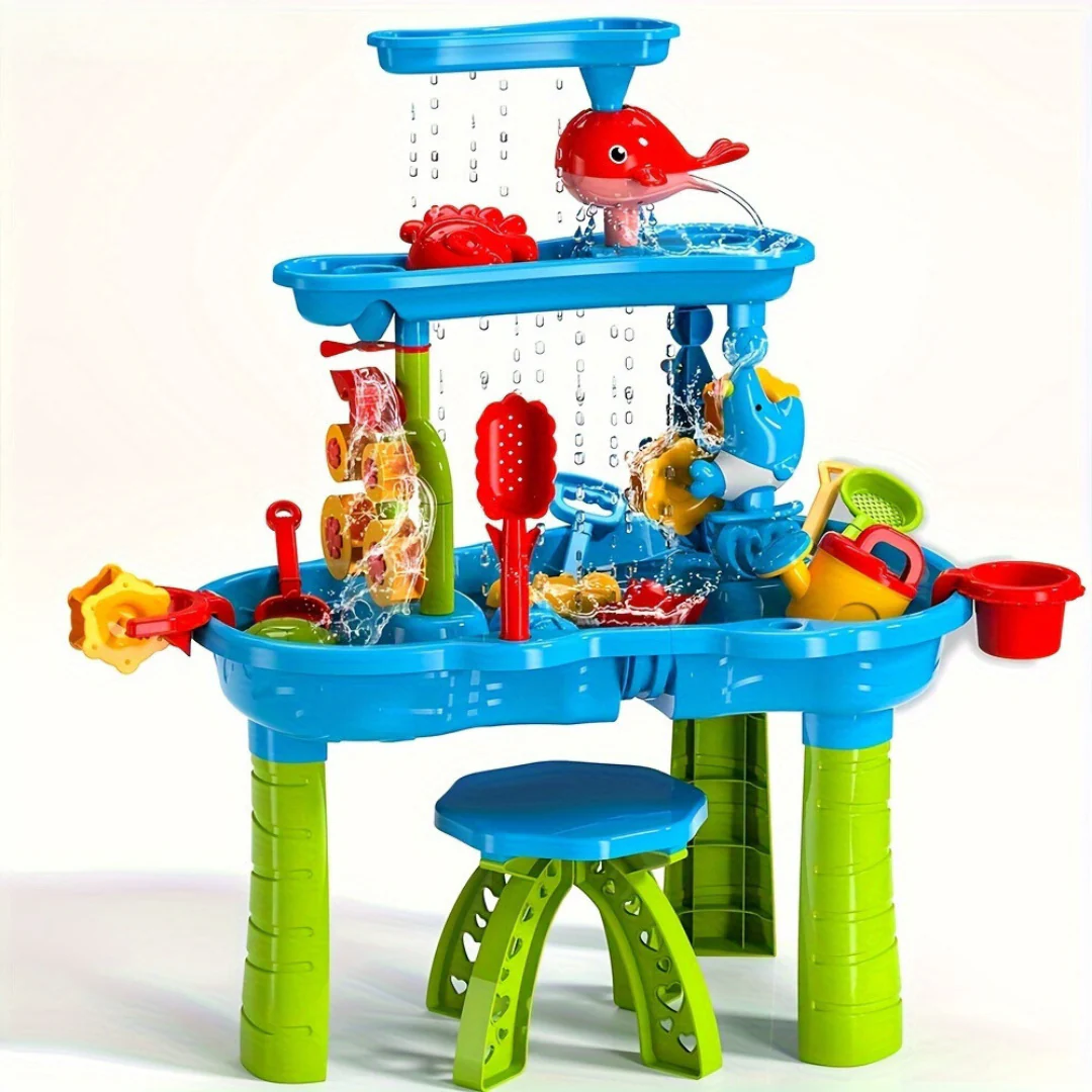 Splash Fun Water Table | Interactive Outdoor Play Table for Kids