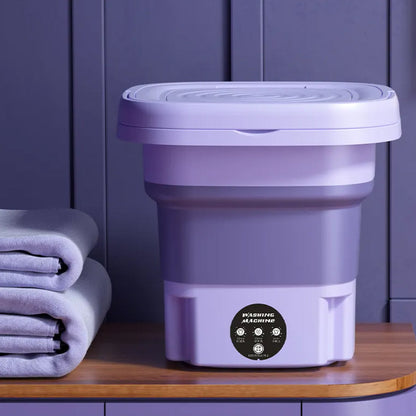 Portable & Foldable Washing Machine with Drying Function