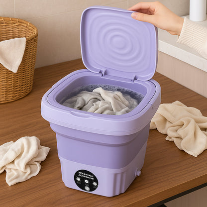 Portable & Foldable Washing Machine with Drying Function