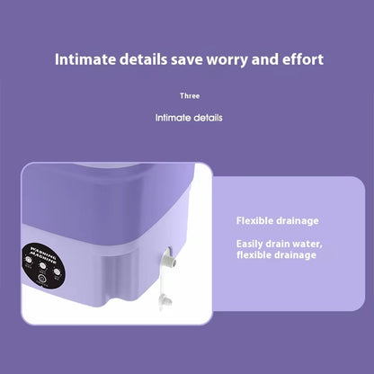 Portable & Foldable Washing Machine with Drying Function