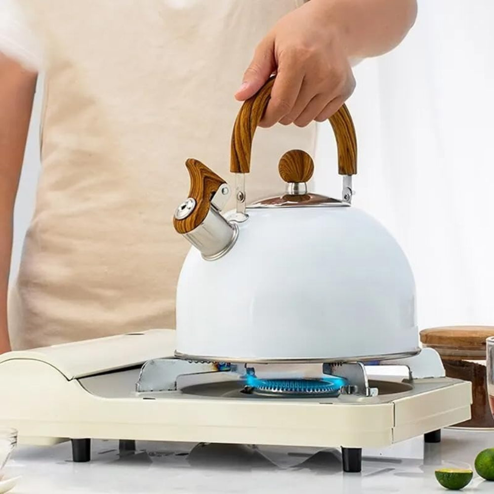 Stainless Steel Whistling Kettle | Elegant Tea Water Boiler
