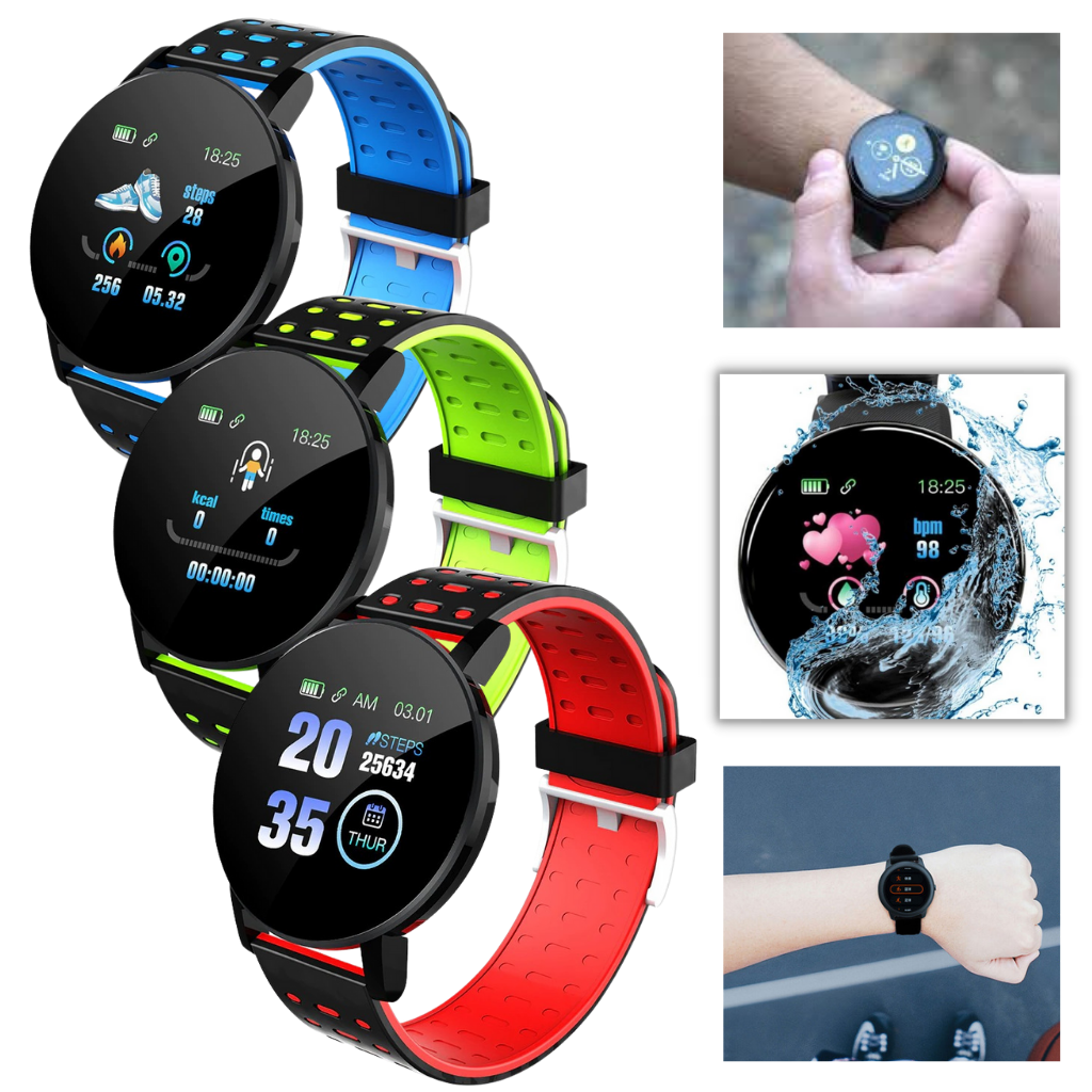 Unisex Sports Watch | Multifunction Fitness Tracking Device