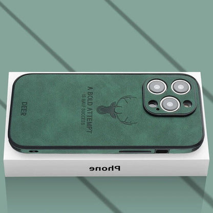 Real Leather iPhone Case | Shockproof, Stylish & Slim Design