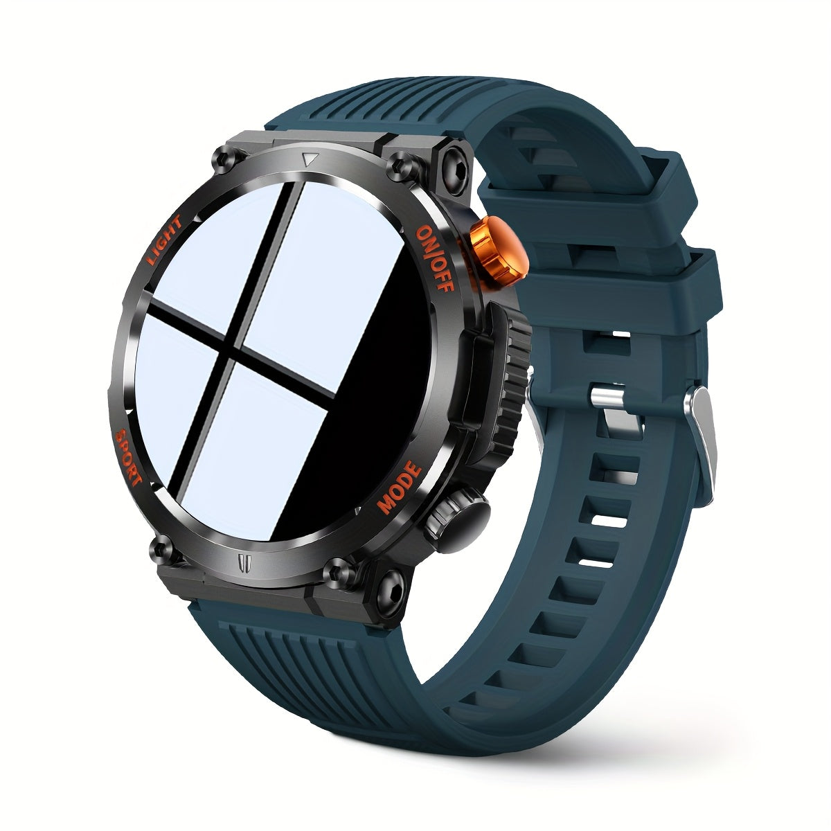 Men’s Outdoor Smartwatch | Compass and LED Flashlight Watch