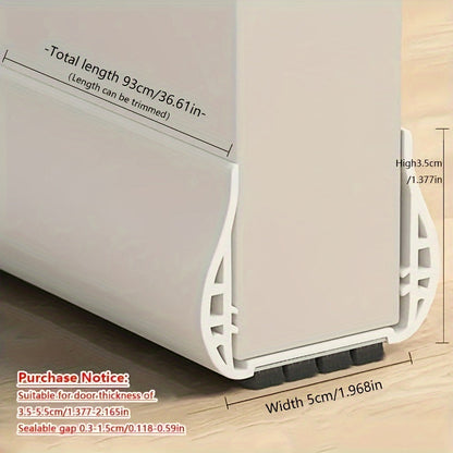 Adjustable Polyester Door Stopper | Windproof Insulating Sealing Strip
