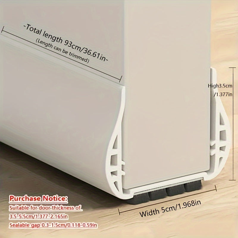 Adjustable Polyester Door Stopper | Windproof Insulating Sealing Strip