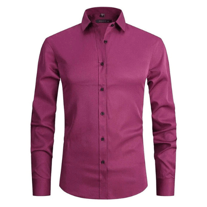Men’s Dress Shirt | Slim Fit Long Sleeve Shirt