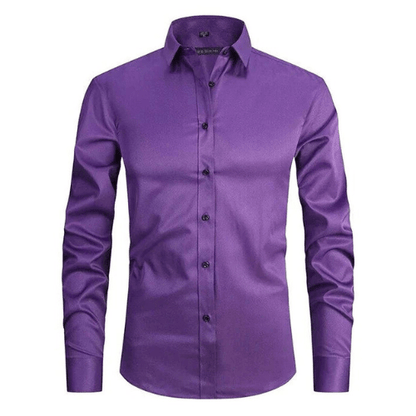Men’s Dress Shirt | Slim Fit Long Sleeve Shirt