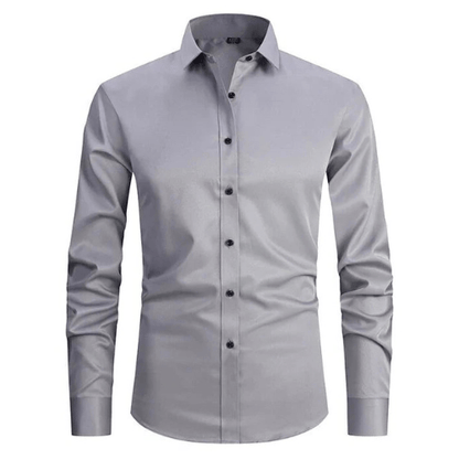 Men’s Dress Shirt | Slim Fit Long Sleeve Shirt