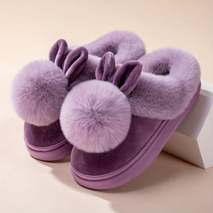 Bunny Plush Slippers | Soft and Cozy Bunny Slippers for Comfort