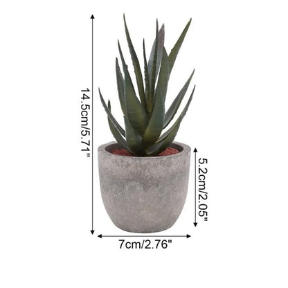 Artificial Plant | Elegant Artificial Succulents for a Refreshing Display - Luxyecs