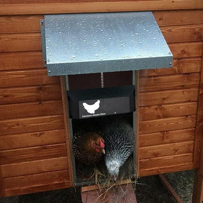 Automatic Chicken Coop Door | Smart Poultry Door Opener - Luxyecs
