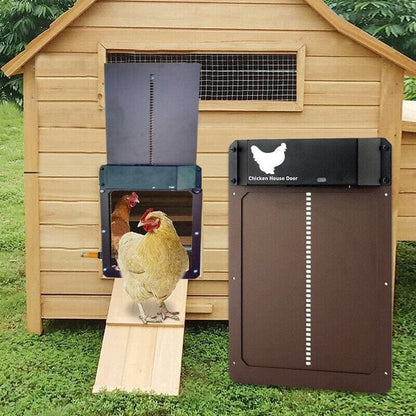 Automatic Chicken Coop Door | Smart Poultry Door Opener - Luxyecs