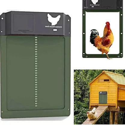 Automatic Chicken Coop Door | Smart Poultry Door Opener - Luxyecs