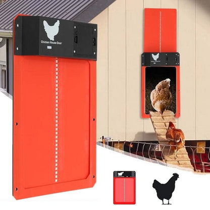 Automatic Chicken Coop Door | Smart Poultry Door Opener - Luxyecs
